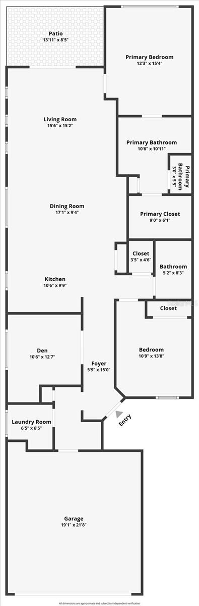 6352 Mooring Line Cir, Apollo Beach, FL 33572 - view of property floor plan