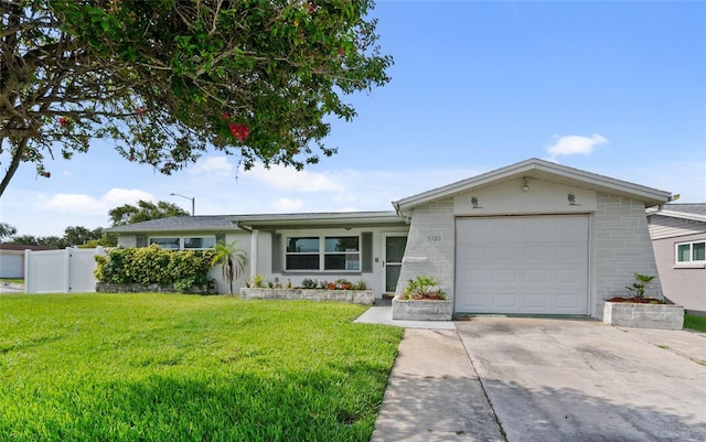 5720 Mockingbird Dr, New Port Richey, FL 34652 - single story home with driveway, a garage, and stucco siding