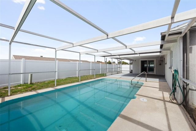 5720 Mockingbird Dr, New Port Richey, FL 34652 - view of pool featuring a patio area and a lanai