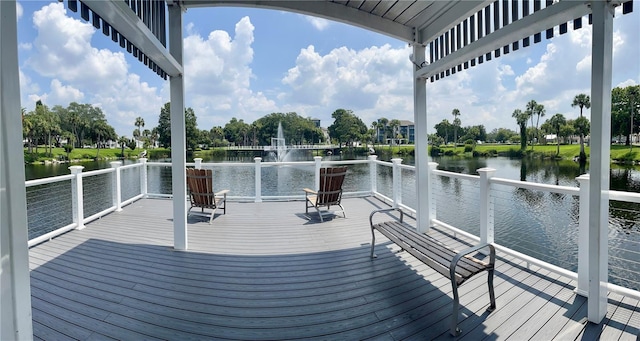 5720 Mockingbird Dr, New Port Richey, FL 34652 - dock with a water view