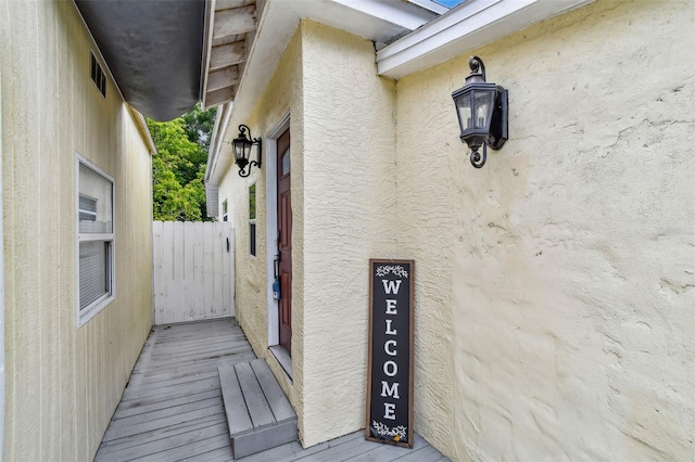 1722 Albemarle Rd, Clearwater, FL 33764 - view of wooden deck