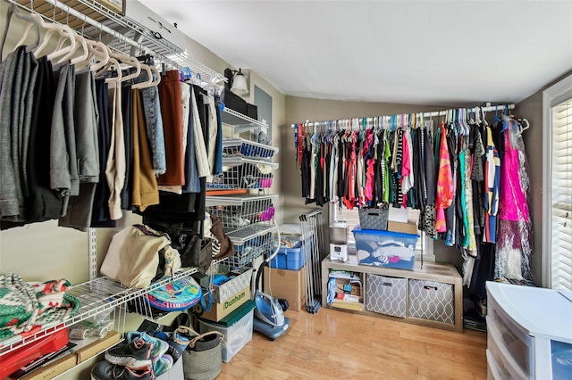 1722 Albemarle Rd, Clearwater, FL 33764 - walk in closet with wood finished floors