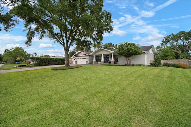 22238 River Rock Dr, Land O Lakes, FL 34639 - view of front facade featuring an attached garage