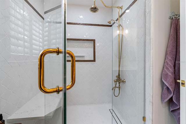 621 77th Ave, St Pete Beach, FL 33706 - full bath featuring a marble finish shower
