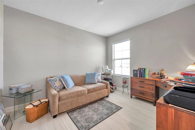 31530 Magna Gulf Loop, San Antonio, FL 33576 - living area with baseboards and light wood-style floors