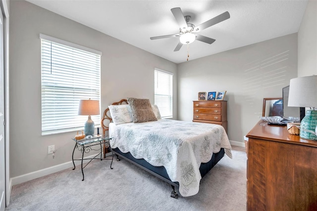 31530 Magna Gulf Loop, San Antonio, FL 33576 - bedroom featuring light colored carpet and a ceiling fan
