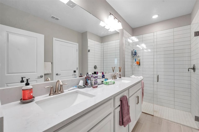 31530 Magna Gulf Loop, San Antonio, FL 33576 - full bath featuring a shower stall and double vanity