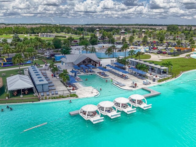 31530 Magna Gulf Loop, San Antonio, FL 33576 - bird's eye view of a pool
