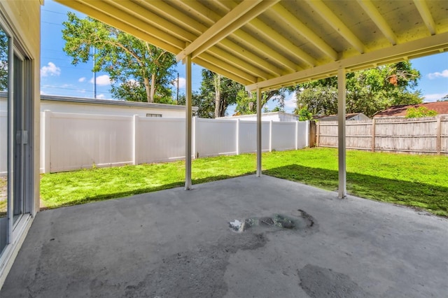 7806 N Matanzas Ave, Tampa, FL 33614 - fenced backyard featuring a patio area
