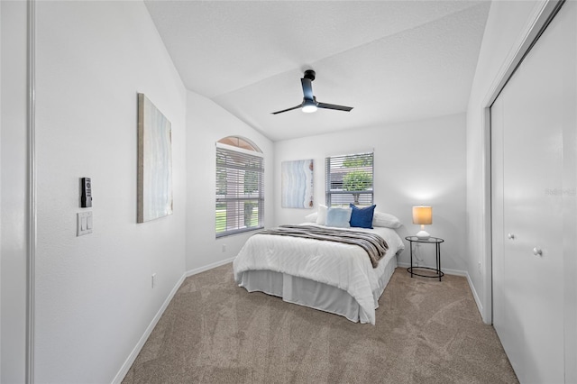 1760 W Shanelle Path, Lecanto, FL 34461 - bedroom with carpet flooring and a ceiling fan