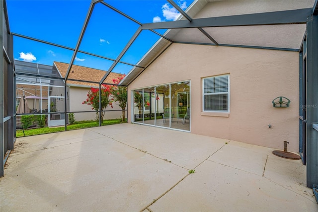 1760 W Shanelle Path, Lecanto, FL 34461 - unfurnished sunroom with lofted ceiling