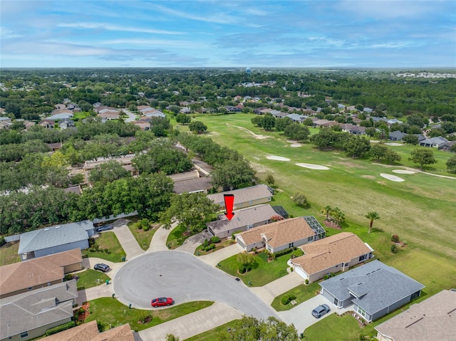 1760 W Shanelle Path, Lecanto, FL 34461 - aerial perspective of suburban area featuring a local golf course
