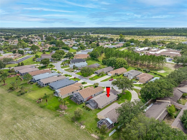 1760 W Shanelle Path, Lecanto, FL 34461 - aerial view of property and surrounding area featuring nearby suburban area