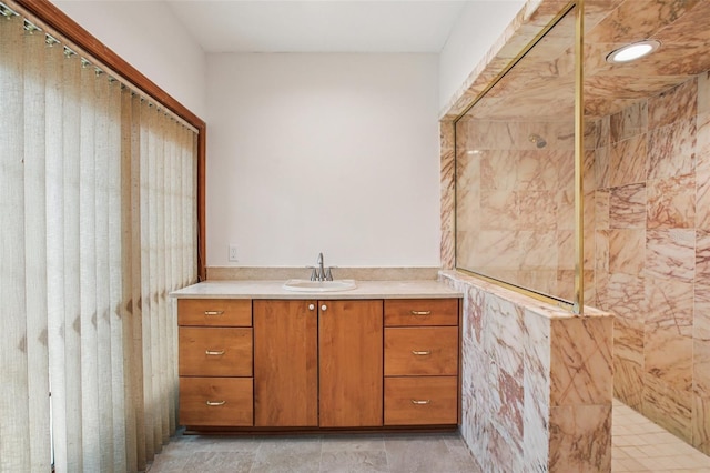 4128 Carrollwood Village Dr, Tampa, FL 33618 - full bath with vanity and walk in shower