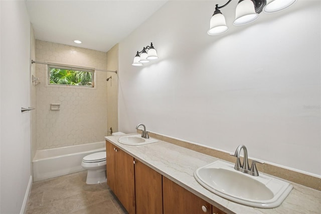 4128 Carrollwood Village Dr, Tampa, FL 33618 - full bath featuring tub / shower combination and double vanity