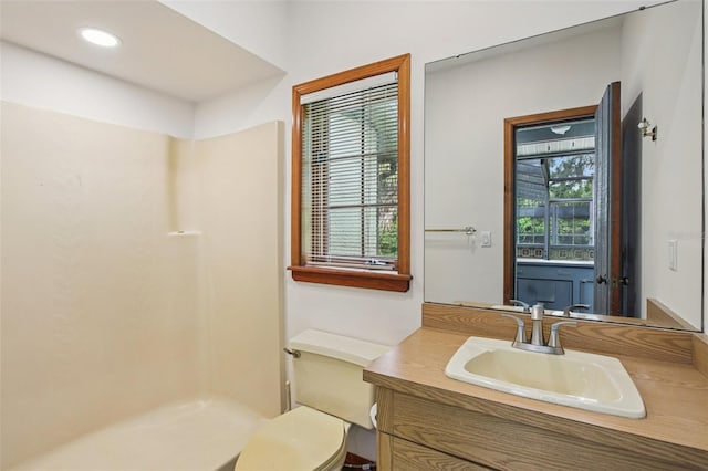 4128 Carrollwood Village Dr, Tampa, FL 33618 - full bath featuring vanity, healthy amount of natural light, and a shower