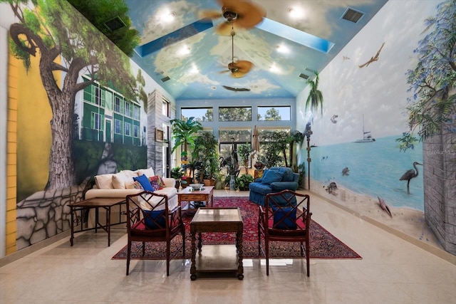 1835 Alicia Way, Clearwater, FL 33764 - lobby with a high ceiling