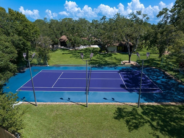 1835 Alicia Way, Clearwater, FL 33764 - view of tennis court
