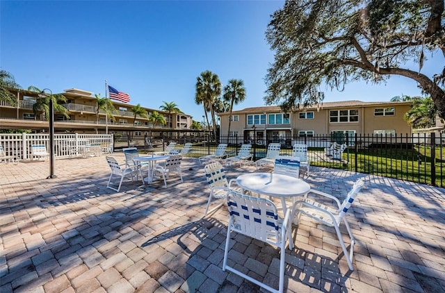 920 Virginia St Unit 204, Dunedin, FL 34698 - view of patio / terrace with outdoor dining space