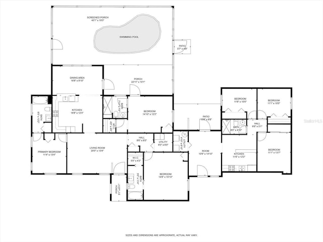 271 Eastpoint Ct, Spring Hill, FL 34606 - view of home floor plan