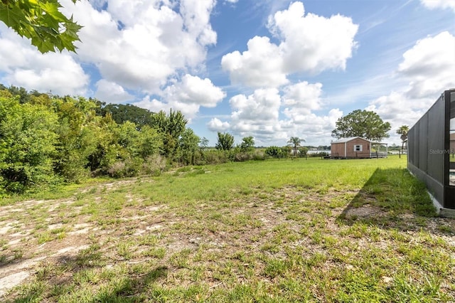 271 Eastpoint Ct, Spring Hill, FL 34606 - view of yard with a barn