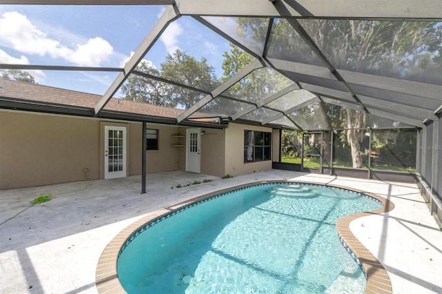 271 Eastpoint Ct, Spring Hill, FL 34606 - outdoor pool with a patio and a lanai