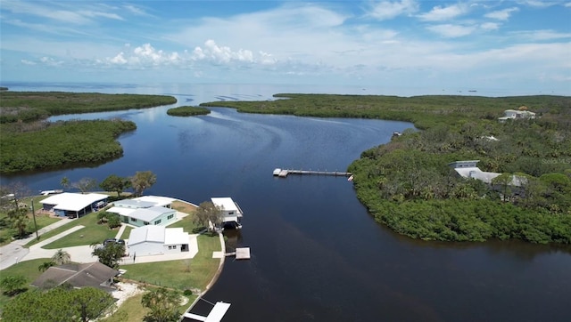 6711 Arroyo Dr, New Port Richey, FL 34652 - aerial view of a large body of water