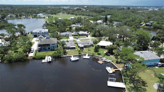 6711 Arroyo Dr, New Port Richey, FL 34652 - aerial view of property's location with a nearby body of water and nearby suburban area
