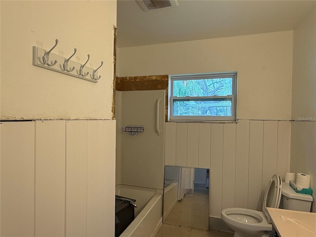 6711 Arroyo Dr, New Port Richey, FL 34652 - bathroom with vanity and bathing tub / shower combination