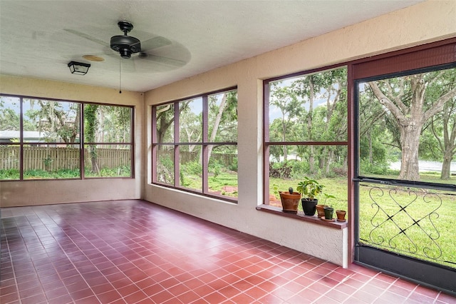 11414 Donneymoor Dr, Riverview, FL 33569 - unfurnished sunroom featuring a textured wall