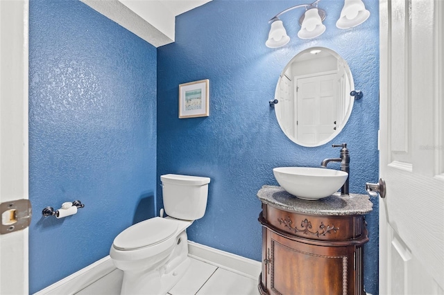 1724 Adams Cir S, Largo, FL 33771 - half bath featuring vanity and tile patterned flooring