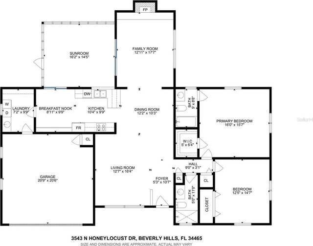 3543 N Honeylocust Dr, Beverly Hills, FL 34465 - photo 40