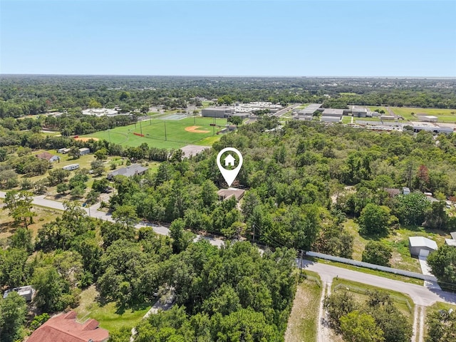 14509 Mayer Ave, Hudson, FL 34669 - bird's eye view of a forest
