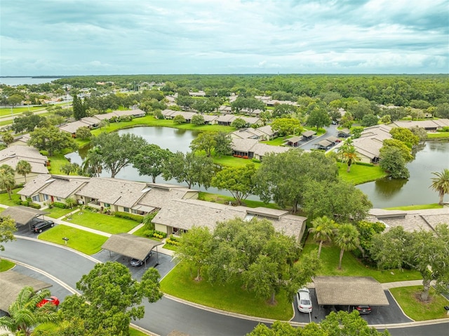 200 Gretchen Ct, Oldsmar, FL 34677 - aerial perspective of suburban area with a large body of water