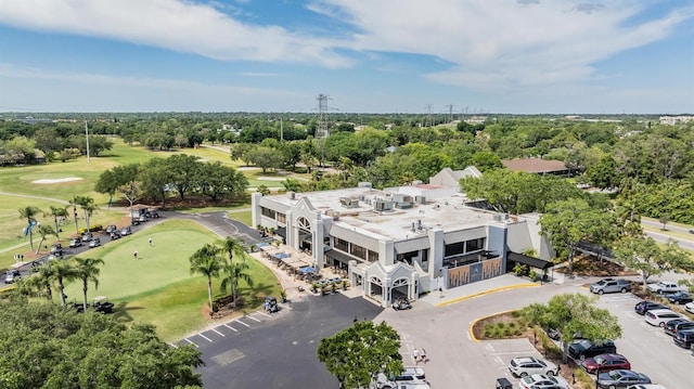 200 Gretchen Ct, Oldsmar, FL 34677 - bird's eye view of a tree filled landscape and a golf club