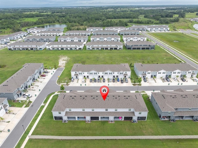 33036 Frosted Clover Way, Wesley Chapel, FL 33545 - aerial perspective of suburban area featuring a nearby body of water