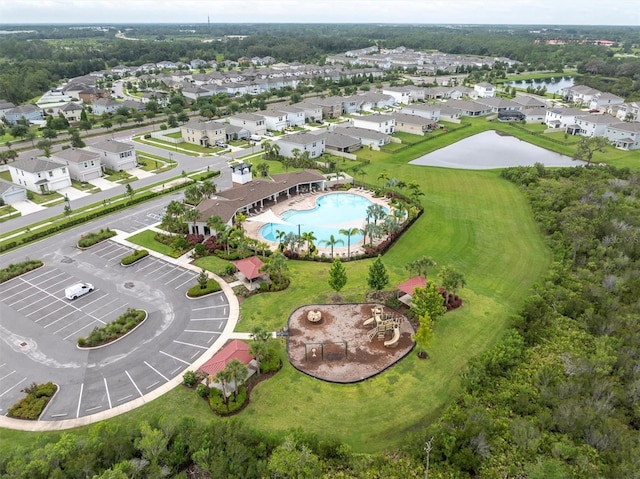33036 Frosted Clover Way, Wesley Chapel, FL 33545 - view of property location featuring a nearby body of water and nearby suburban area