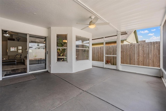 2208 Cattleman Dr, Brandon, FL 33511 - view of patio featuring ceiling fan