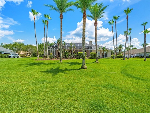 4521 Cheval Blvd, Lutz, FL 33558 - view of home's community featuring a yard