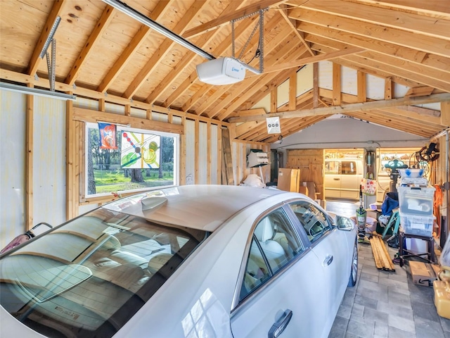 4915 S Rd, New Port Richey, FL 34652 - garage featuring a garage door opener