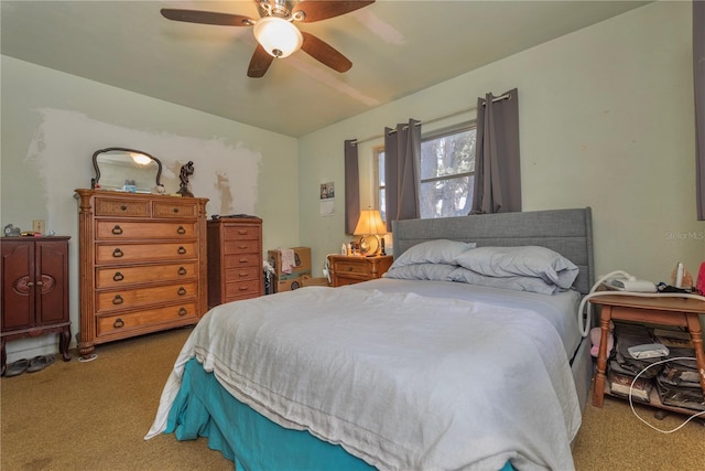 33 Cypress Dr, Palm Harbor, FL 34684 - carpeted bedroom featuring ceiling fan