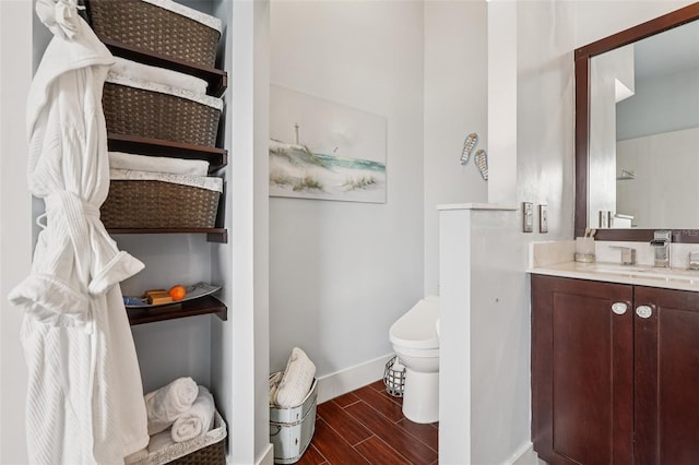 17001 NW 20th St, Pembroke Pines, FL 33028 - bathroom featuring wood finished floors and vanity