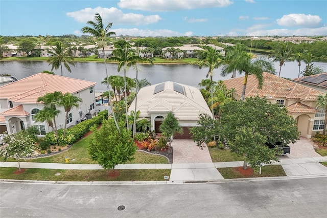 17001 NW 20th St, Pembroke Pines, FL 33028 - aerial perspective of suburban area with a nearby body of water