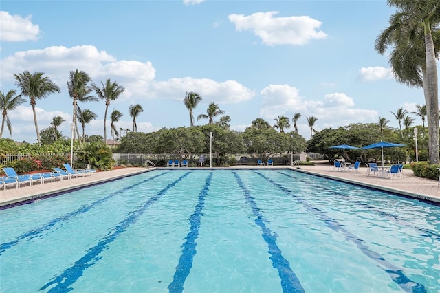 17001 NW 20th St, Pembroke Pines, FL 33028 - community pool featuring a patio area