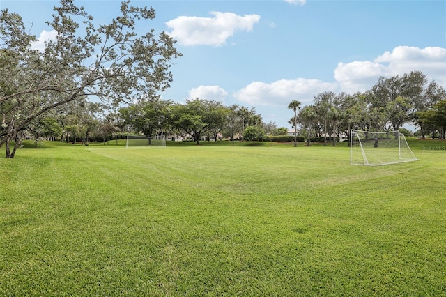 17001 NW 20th St, Pembroke Pines, FL 33028 - view of yard featuring a sport area