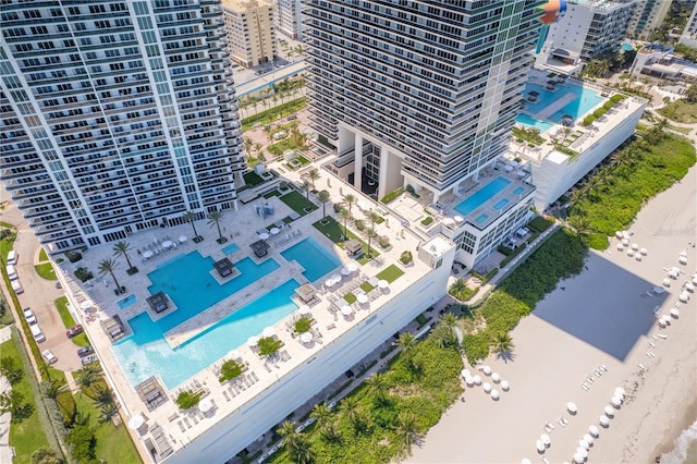 1850 S Ocean Dr Unit 1904, Hallandale Beach, FL 33009 - view of urban area with a pool
