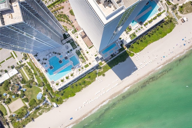 1850 S Ocean Dr Unit 1904, Hallandale Beach, FL 33009 - aerial view of a pool area and expansive coastline