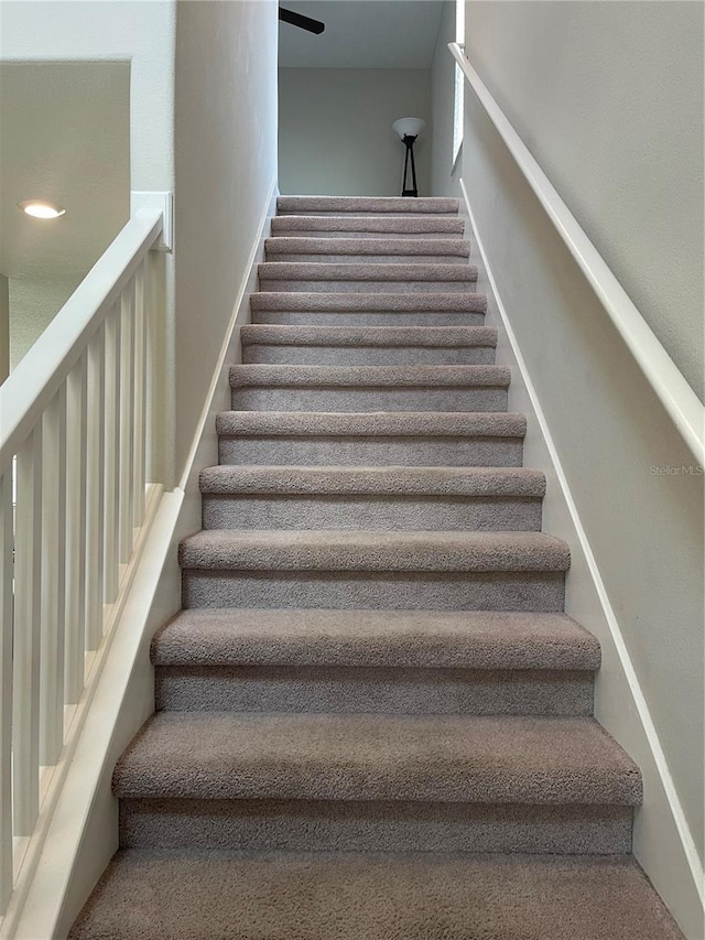 1596 Ludington Ave, Wesley Chapel, FL 33543 - view of staircase