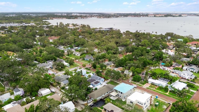 5217 29th Ave S, Gulfport, FL 33707 - aerial overview of property's location featuring a nearby body of water and nearby suburban area