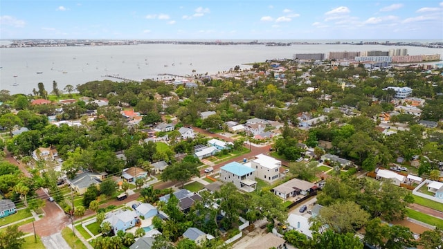 5217 29th Ave S, Gulfport, FL 33707 - aerial view of property's location with a nearby body of water and nearby suburban area